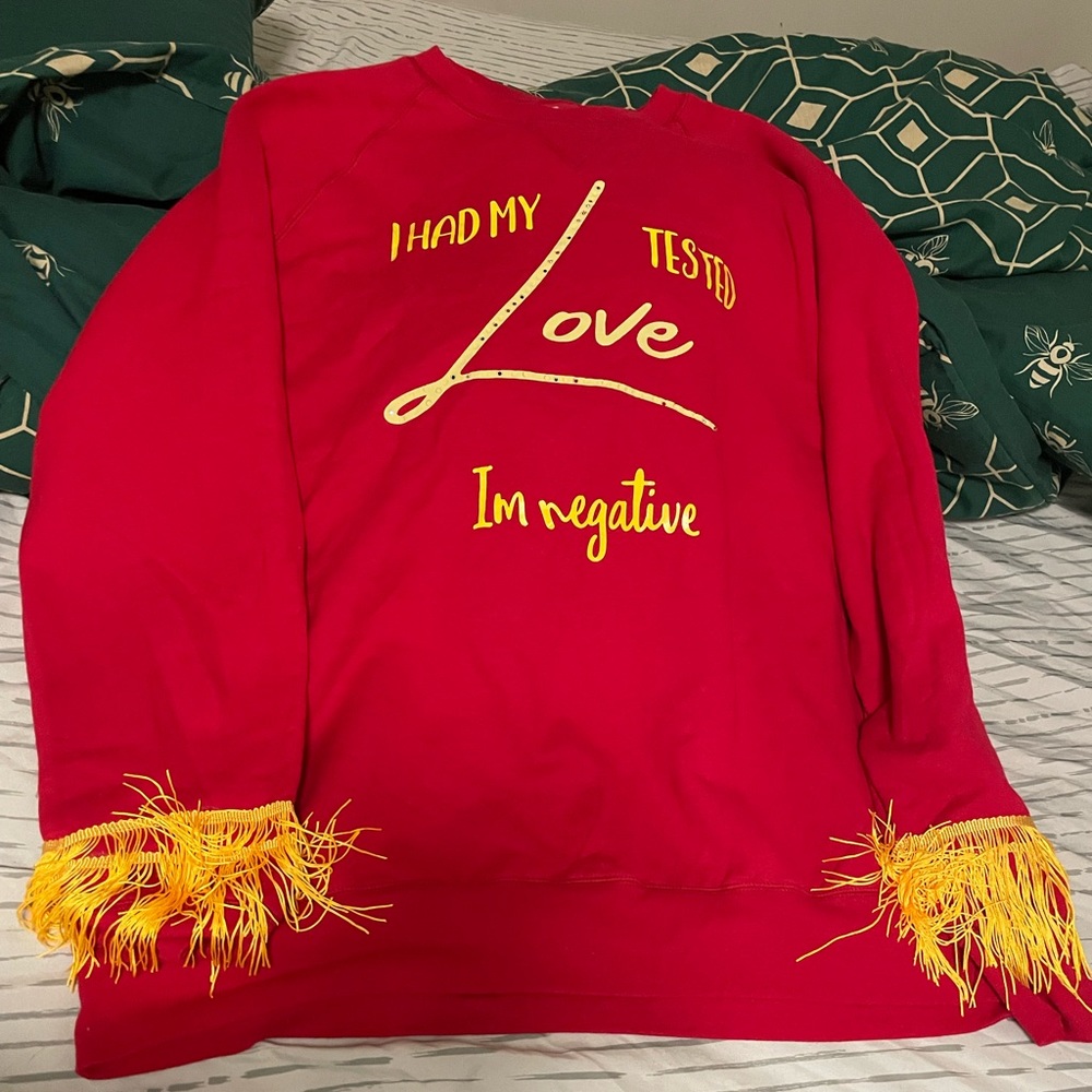 Custom oversized sweater size XLarge